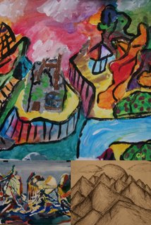 Berge malen