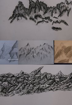 Berge zeichnen