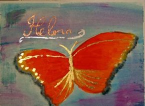 Acryl und Schlagmetall