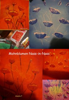 Mohnblumen - nass-in-nass